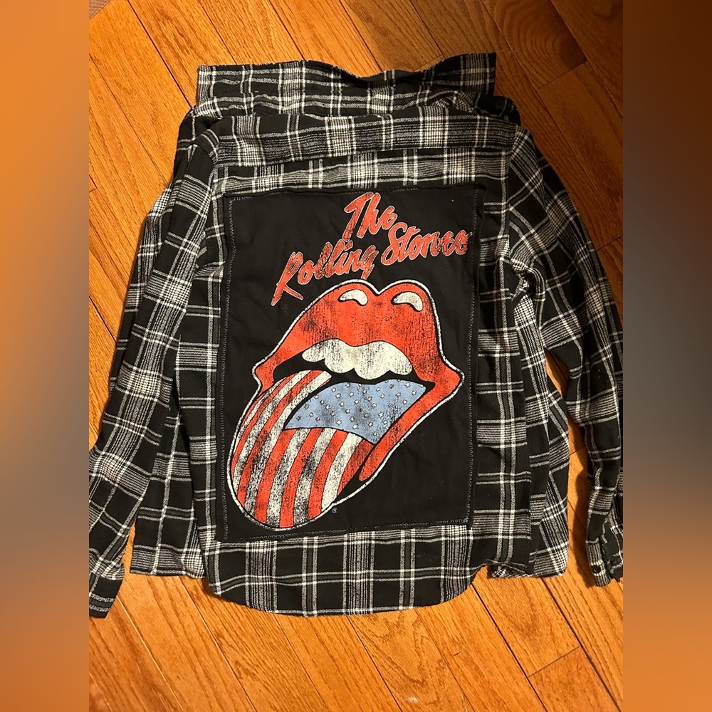 Rolling Stones flannel